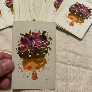 Vintage Stardust Girl Playing Cards - 52 - no Jokers