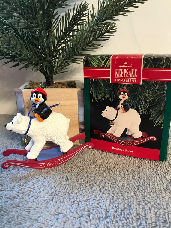 polar bear rocking horse