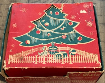 Vintage Bachmann Christmas Gate and Fence in Original box