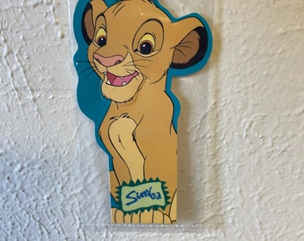 Vintage Disney Lion King Bookmark Bookbite ~ Simba