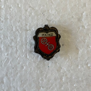 Vintage Enamel Mainz Germany Pin