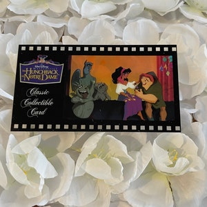 Disney Hunchback of Notre Dame Movie Film Card