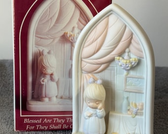 Precious Moments "Blessed Are They That Mourn For They Shall Be Comforted- Beatitude