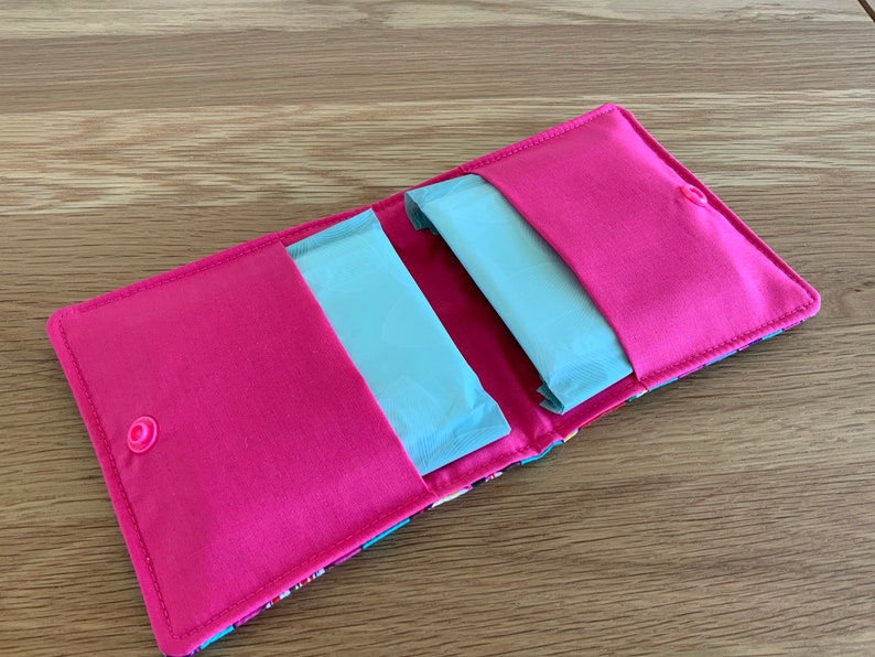 Sanitary Pad Holder Pouch Case Sanitary Purse Privacy Etsy