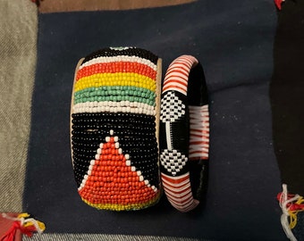 2 colorful vintage bracelets