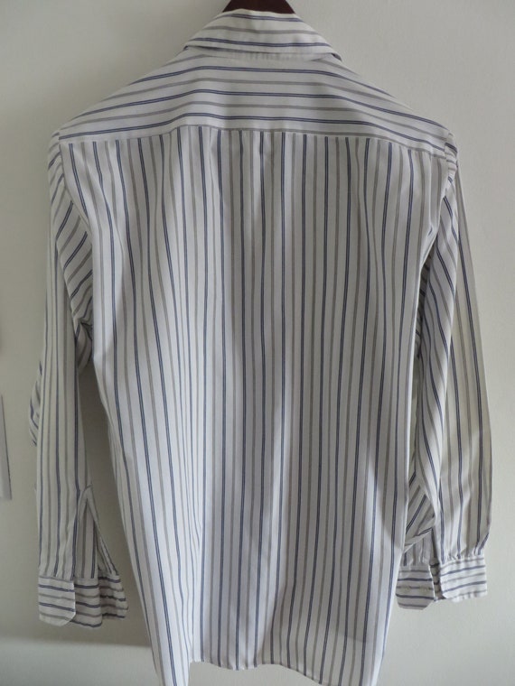 80s Vintage Shirt / SASSON Tailored Men's Button … - image 5