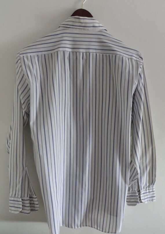 80s Vintage Shirt / SASSON Tailored Men's Button … - image 7