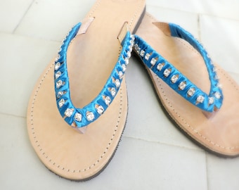 Leather Flip Flops Art Create