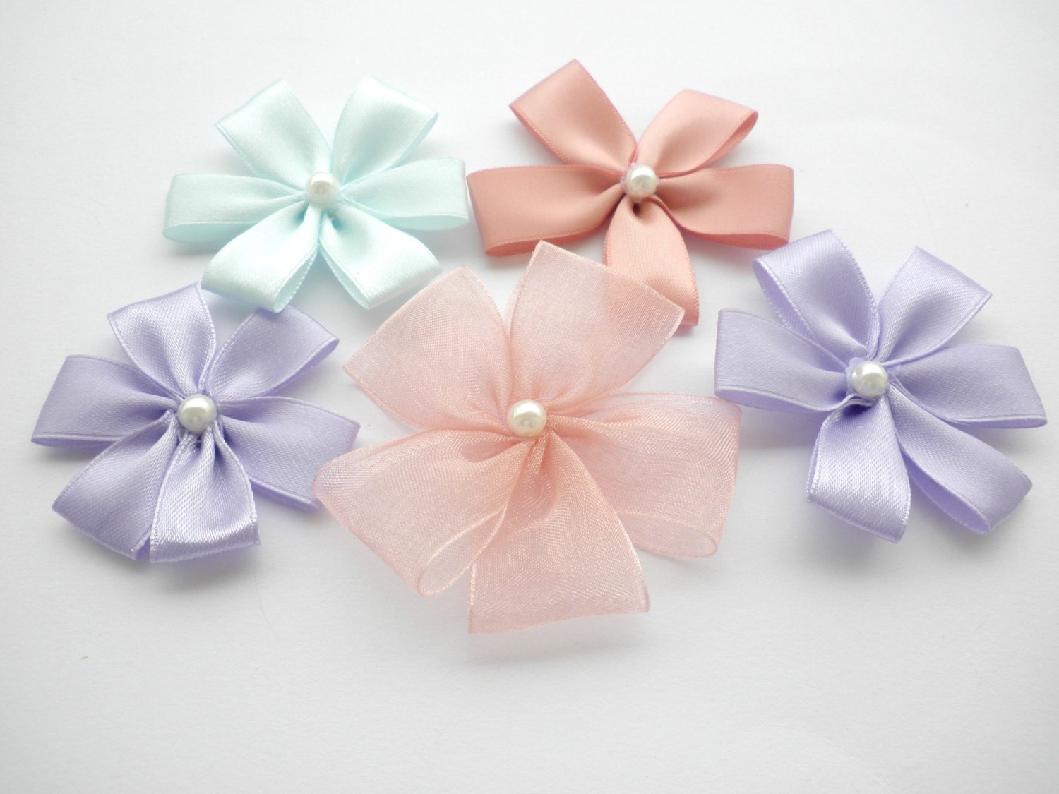 Pink Ribbon Crafts, Light Pink Ribbon, Pink Ribbon Bows, Organza Ribbon