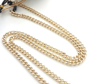 Sunglasses gold chain, Επίχρυση αλυσίδα για γυαλιά