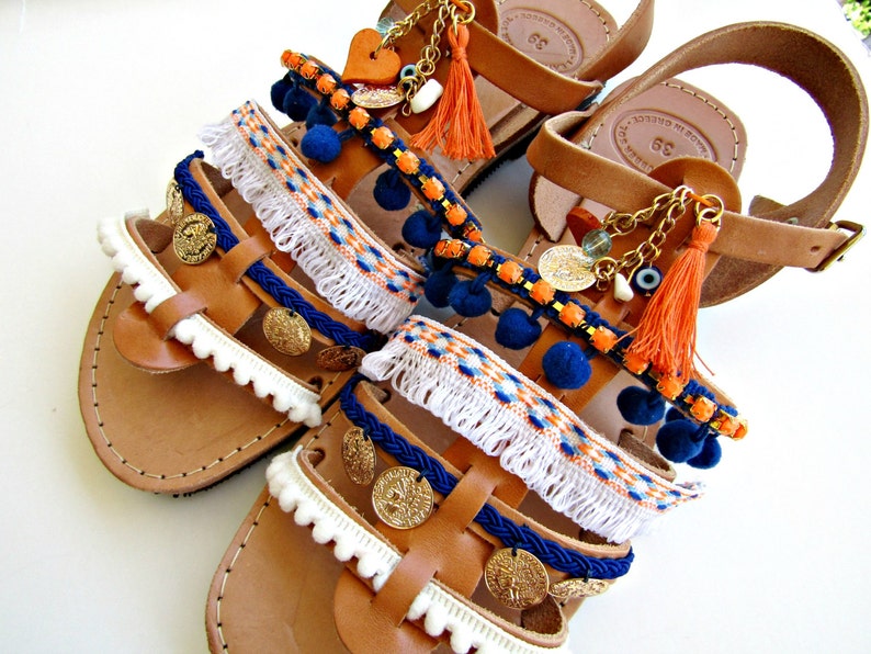 gladiator boho sandals