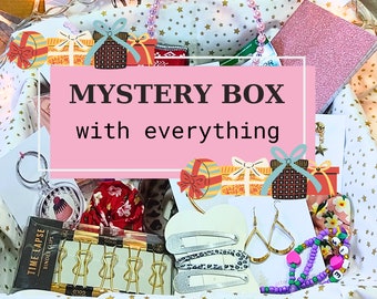 Mystery box with everything, Happy Valentines day gift, Mother's day gift, Birthday gift for girls, Mystery box for mom, Gift for her