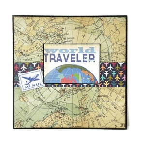 Our Adventure Book, Travel Photo Album, Personalized Leather