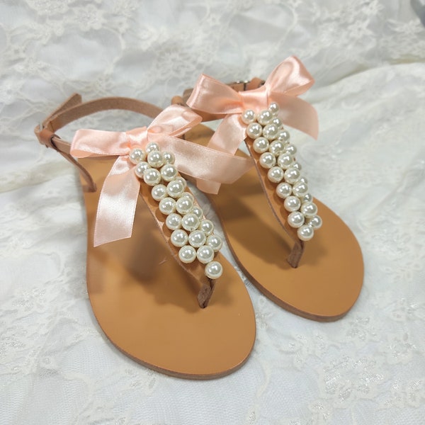 Peach Bridal Shoes - Etsy