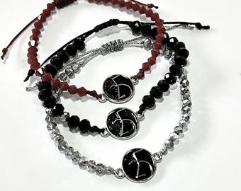 Bracelet gouri 2025, Adjustable new year bracelet,  Gift for good luck Christmas jewellery, gift for her, New year 2025 for good luck
