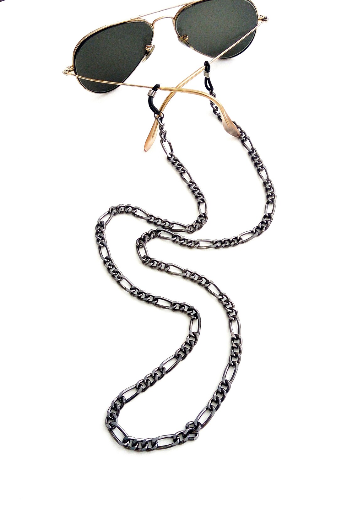 Sunglasses Chain Black Sunglasses Chain Eyeglasses Necklace Etsy