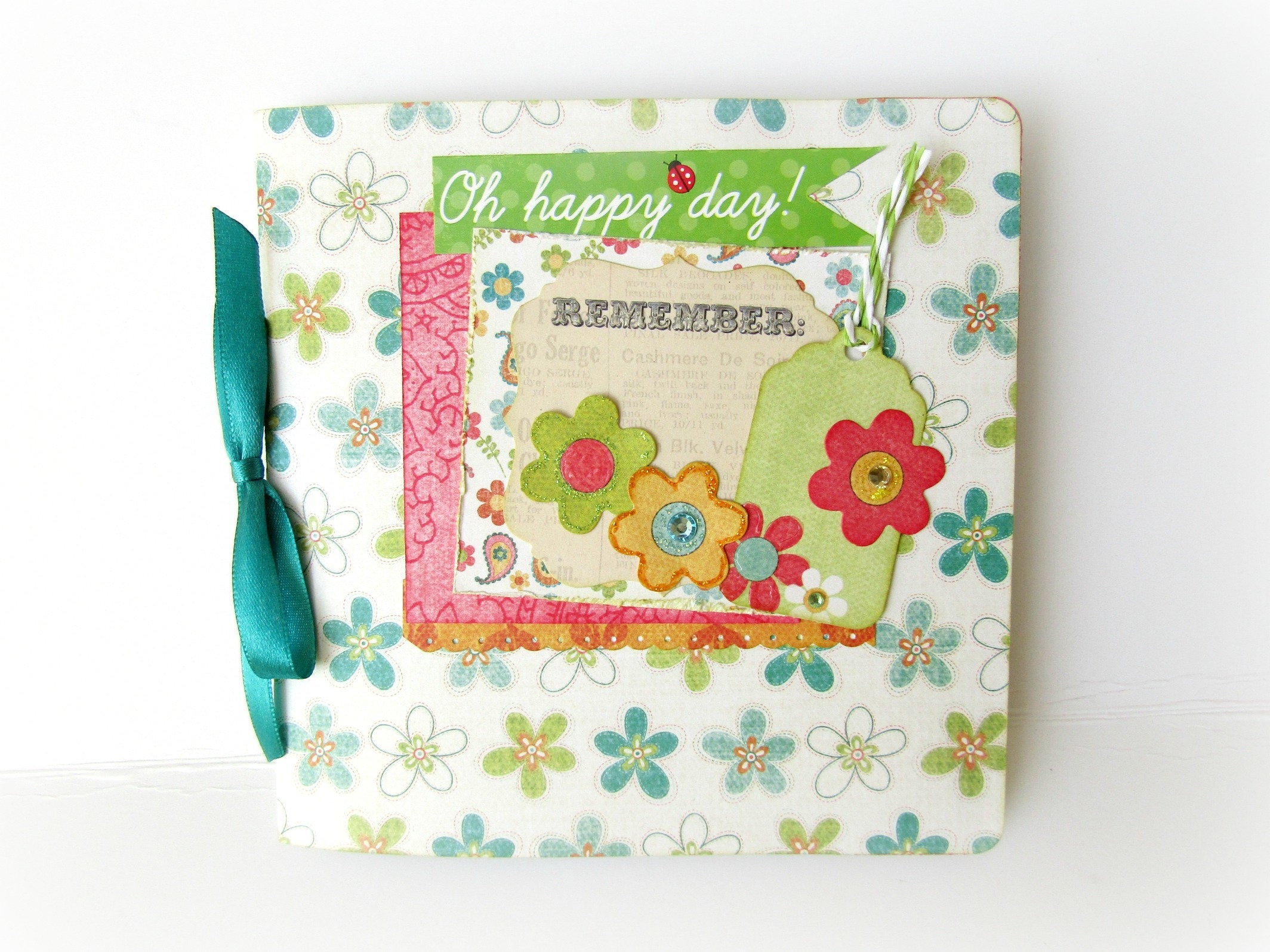 Premade Scrapbook Mini Album *Memories*