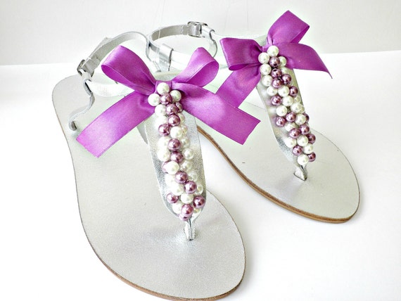 bridesmaid sandals silver