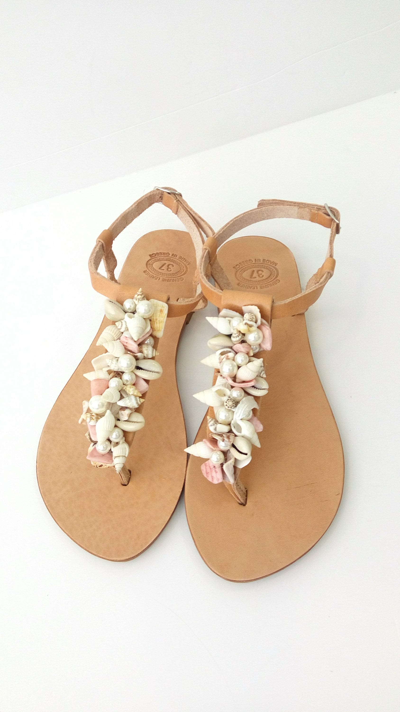 flat sandals for beach wedding
