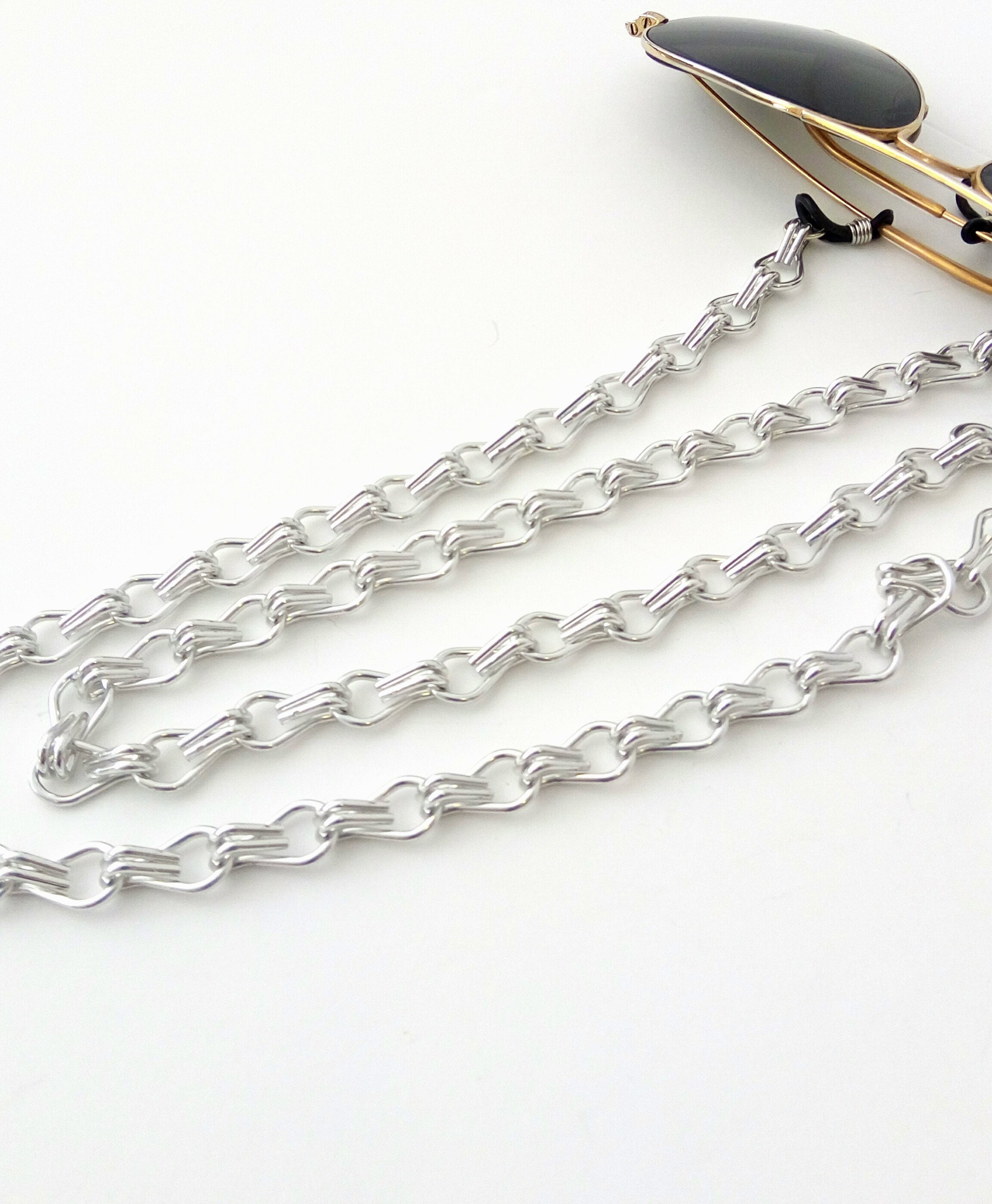 silver chain shoelaces