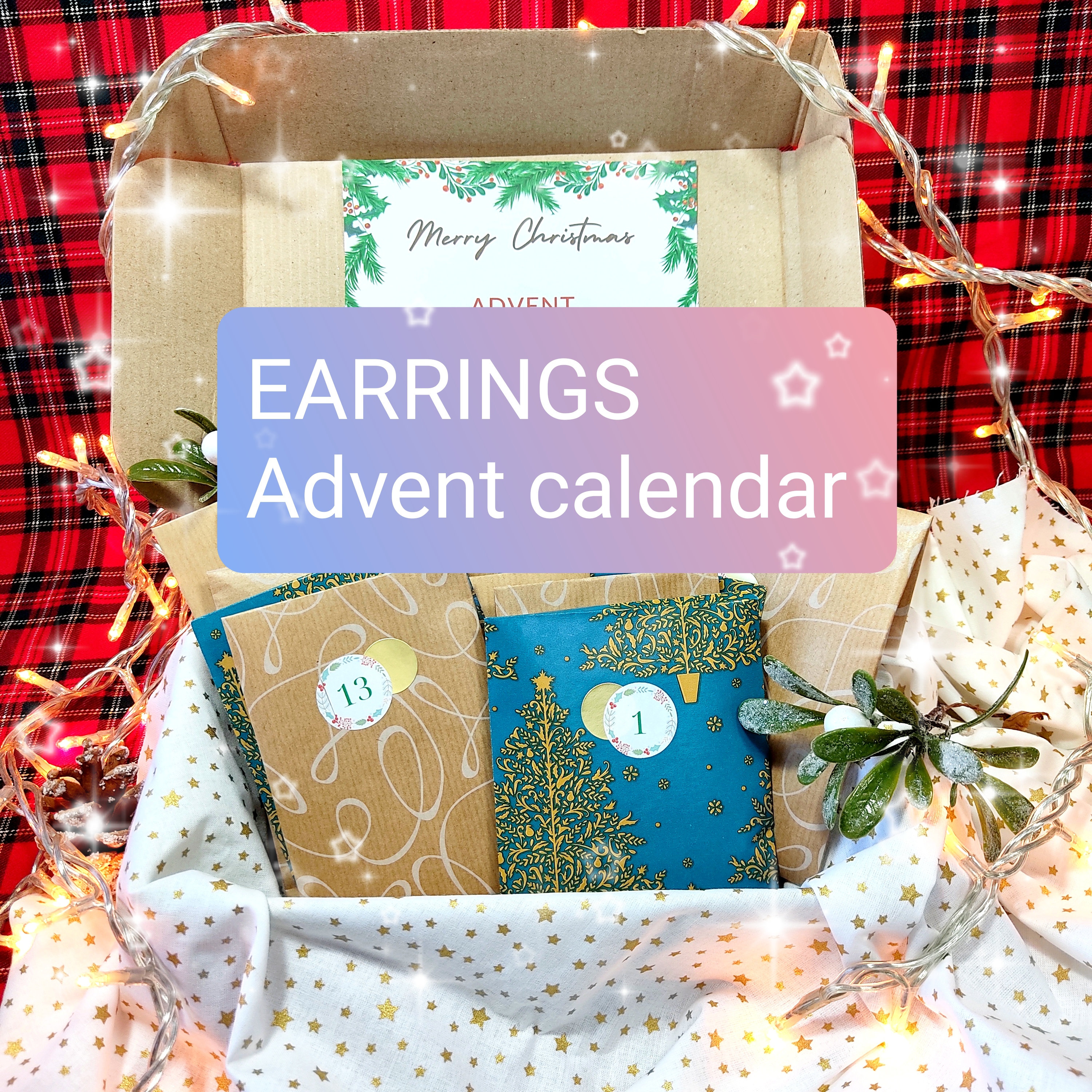 Earring shop advent calendar