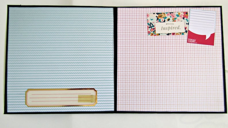 Accordion mini album Ready to ship Memories Photo book Premade pages Gift for her Bicycle album Scrapbook mini album Handmade album