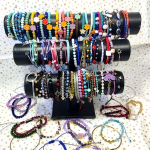 Bracelet Advent Calendar, Christmas Jewelry bracelets gift Box, 12/24 Days countdown