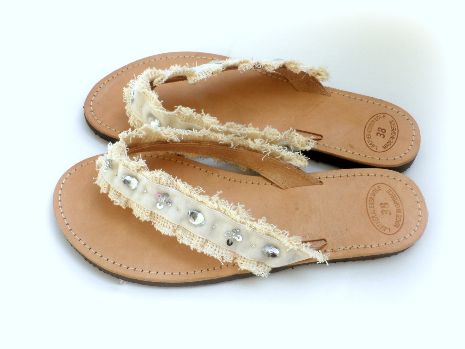 Wedding Sandals Greek Leather Sandals Bridal Shoes Beach