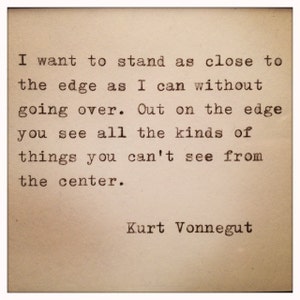 Kurt Vonnegut Quote Made On Typewriter