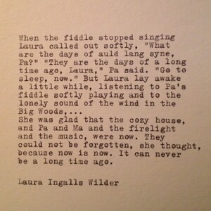 Ralph Waldo Emerson Quote / Typewriter Quote / Handtyped 