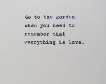 Love Quote Type on Typewriter/typewriter quote