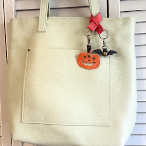 Bat Portland Leather Goods Zipper Pull Keychain image 13