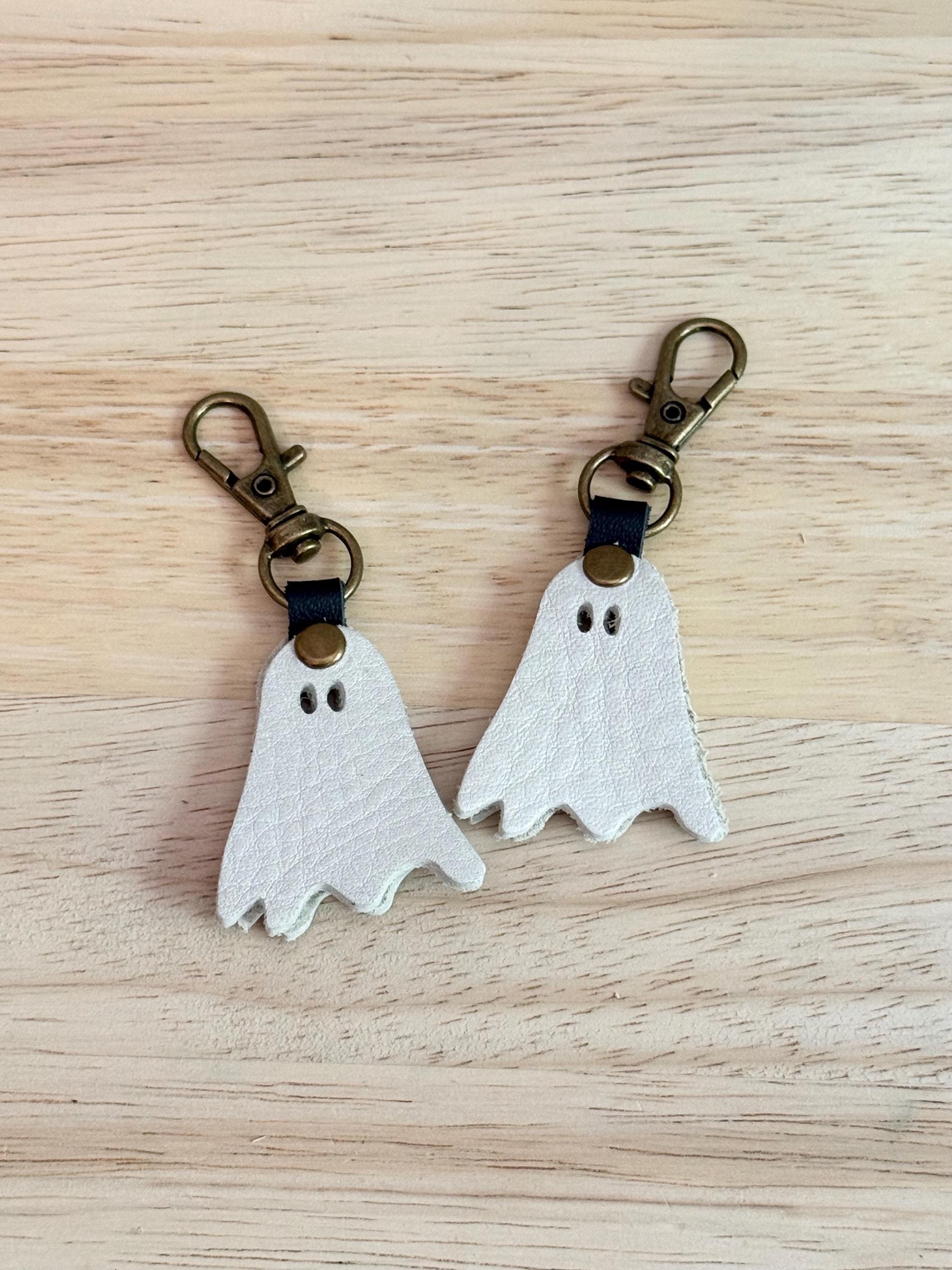 希少!! GHOST キーフォルダー PEARL Mini Ghost Portland Leather Goods Zipper Pull Keychain