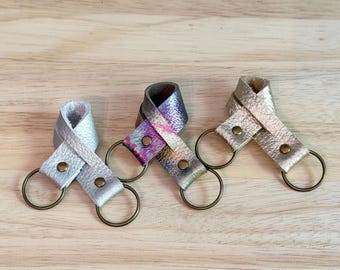 UNICORN COLORS Purse Tote Bag Double Loop Flair Holders made out of Portland Leather Goods Leather