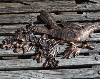Bird Wall Plaque from Sixties