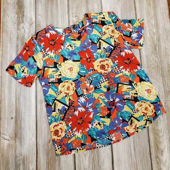 80's French Inspired Top by Bobbie Brooks