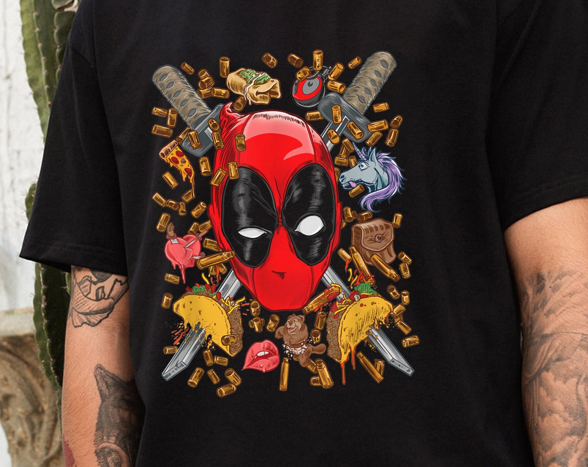 Deadpool shirt, Deadpool t-shirt, Marvel Deadpool T-Shirt