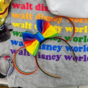 Pride Rainbow Ear Headband