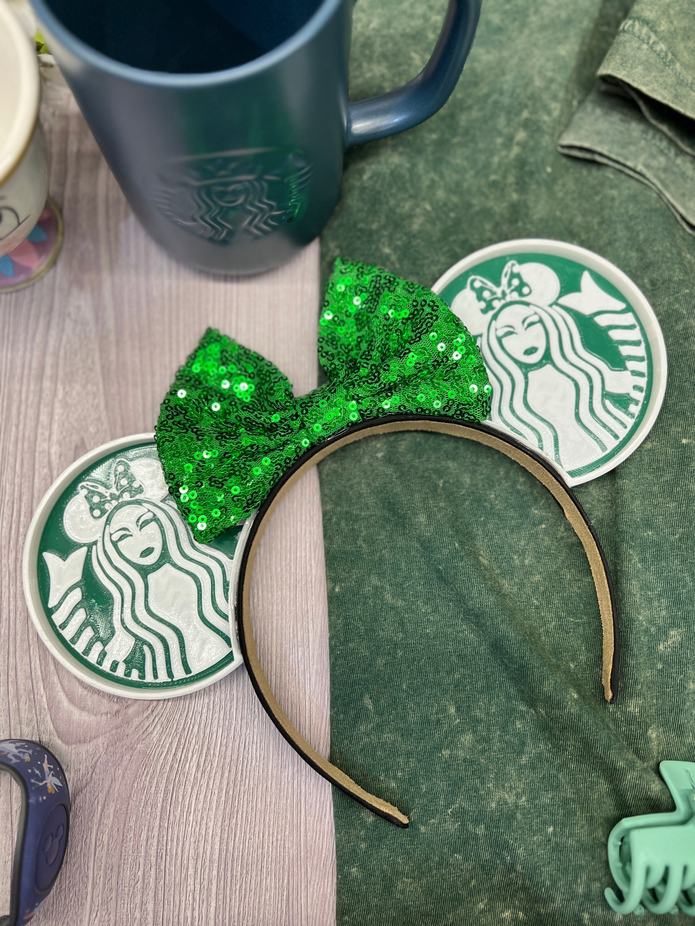 Starbucks Mickey Ear - Etsy display picture 1