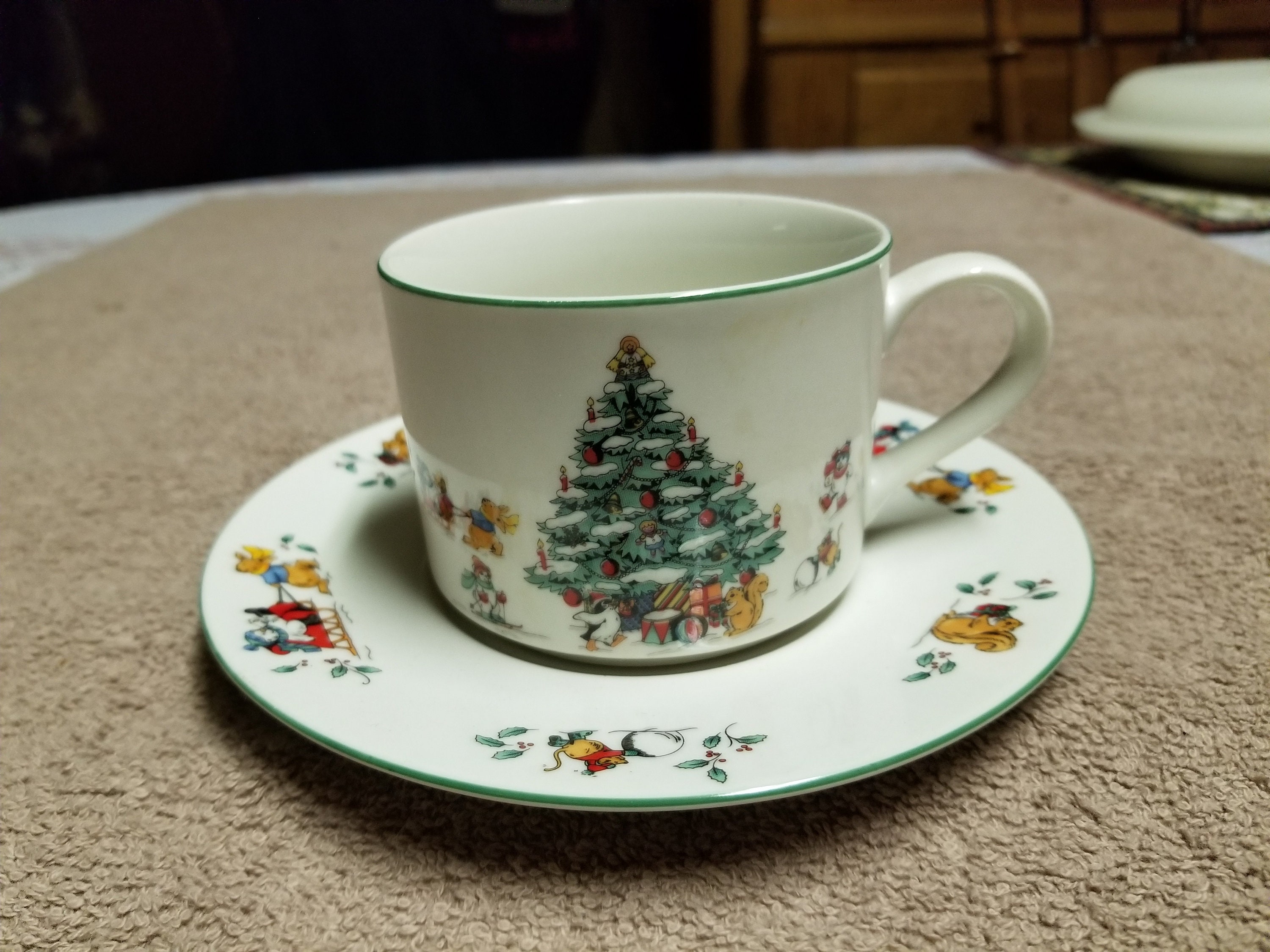 Buy Magical Christmas Cup and Saucer Set Online in India Etsy