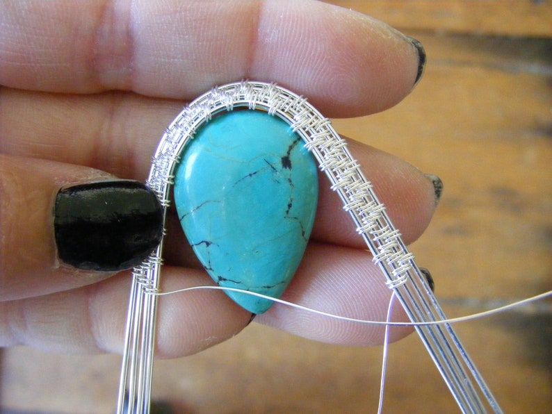 Wire Wrapped Octopus Pendant Tutorial Kraken Necklace Etsy