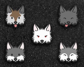 Stud Earrings - Inspired by Wolves