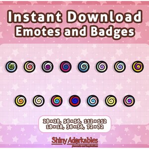 5th Gender/Sexuality Emojis for Streaming, Twitch, Discord, youtube