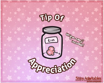 Tip of Appreciation