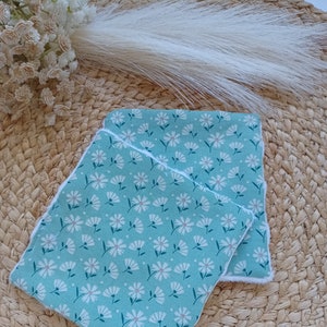 Juego de 2 paños faciales Minky reutilizables para desmaquillar, paño facial desmaquillante, toallitas de tela facial reutilizables, toallitas de maquillaje ecológicas