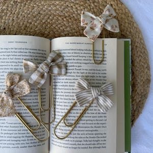 Bow Bookmark for Books, Bibles, Planners and Journals