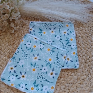 Juego de 2 paños faciales Minky reutilizables para desmaquillar, paño facial desmaquillante, toallitas de tela facial reutilizables, toallitas de maquillaje ecológicas