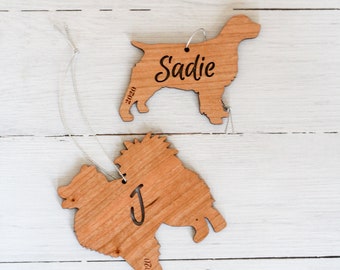 Personalized Dog Breed Ornament