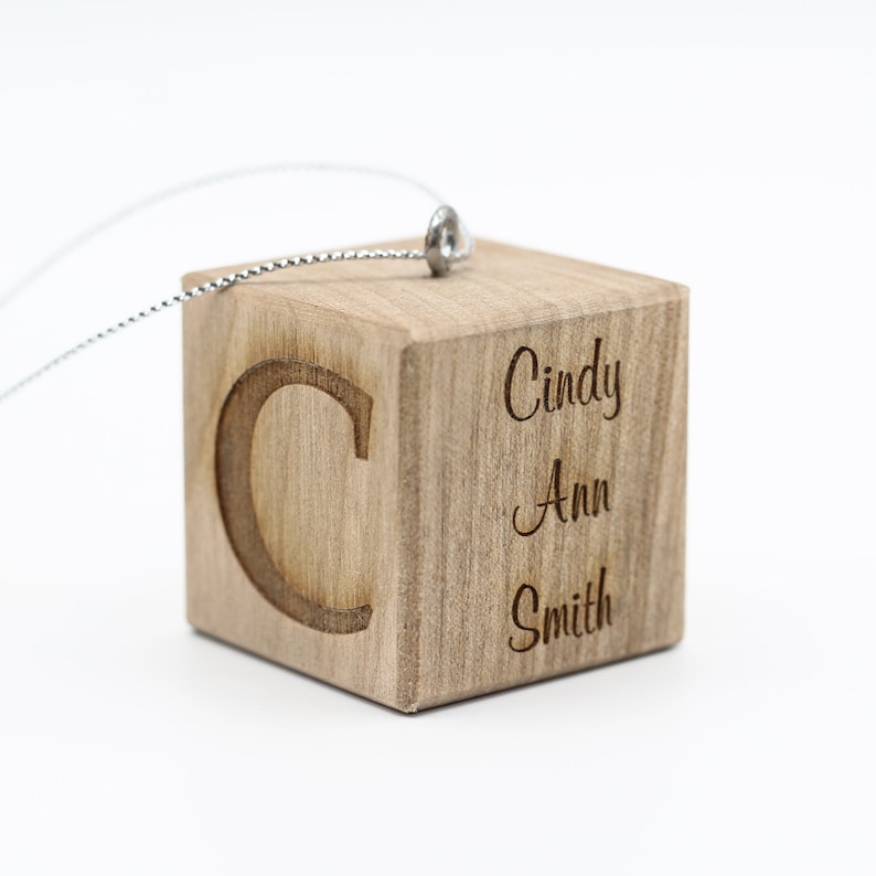 Personalized Baby Birth Block Ornament - Etsy