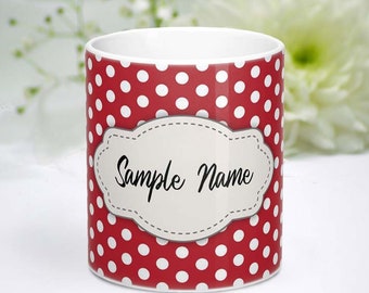 Red dot mug | Etsy Red dot mug | Etsy
